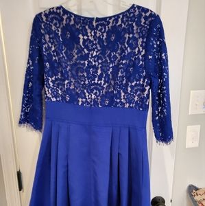 Gorgeous Royal Blue Eliza J Party Dress